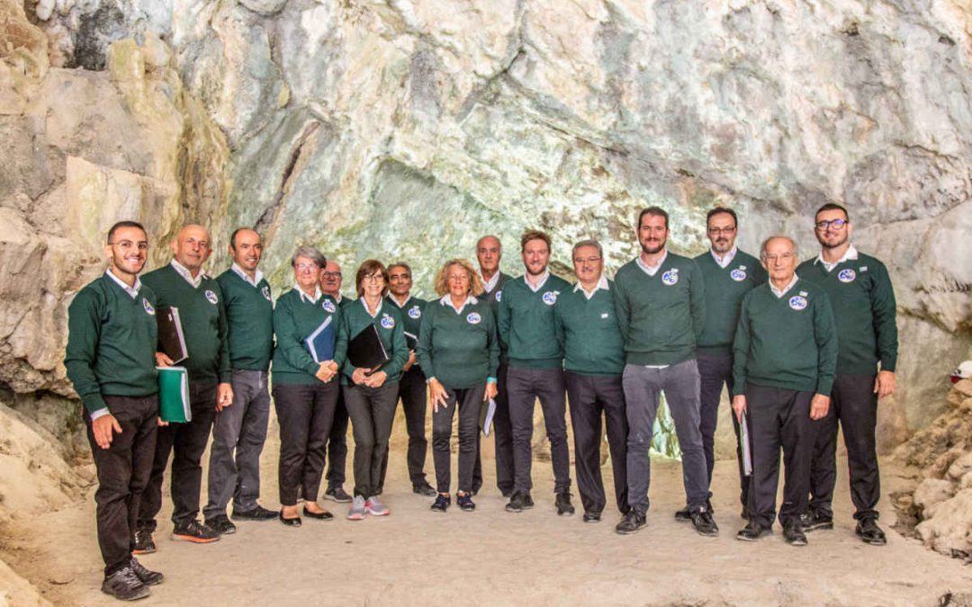 Concerto del Coro CAI di Lanciano nel Chiostro di San Francesco di Agnone